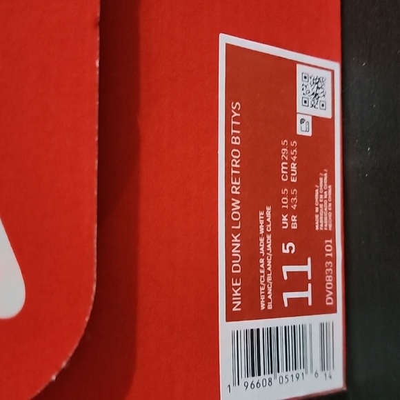 NWT UNISEX NIKE DUNK LOW RETRO - Picture 10 of 10